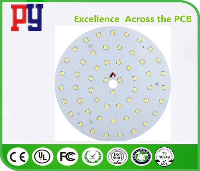 엄밀한 코드 LED PCB 널, 2개의 표를 하는 층에 의하여 지도되는 Pcb 회의 높은 정밀도 UL ISO9001