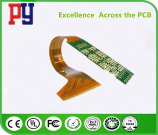 ENIG FPC Pcb 인쇄 회로 기판 부드러움/열심히 조합 0.4-3.0mm 의학을 위한 2개의 층 1OZ